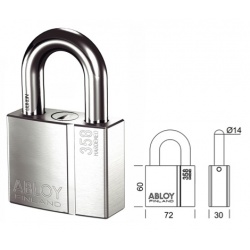 ABLOY PROTEC2 PL358 (PL358T) pakabinama aukšto saugumo...